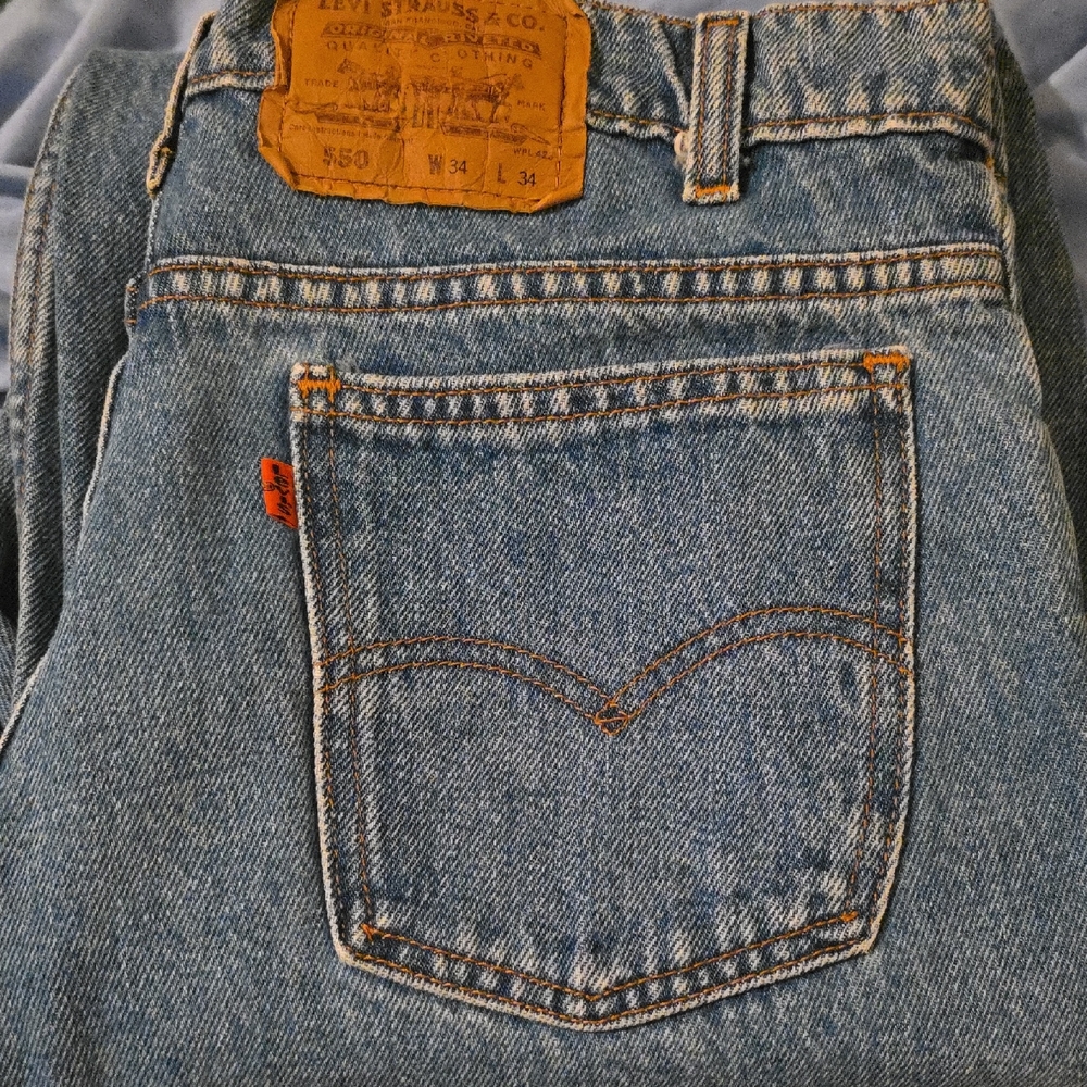 Levi's 550 Classic Blue Denim Jeans